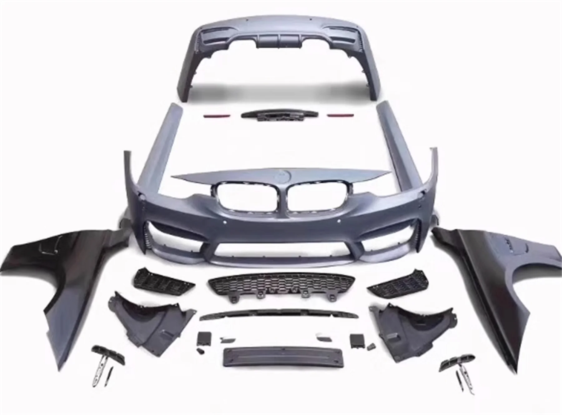 

Car Front Rear Bumper surround Hood cover Body kit for BMW 3 Series 13-19 F30 F35 upgraded M3