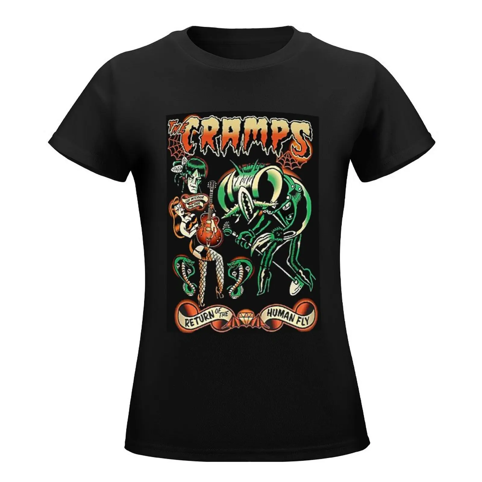 The Cramps T-Shirt anime aesthetic clothes cute t-shirts for Women