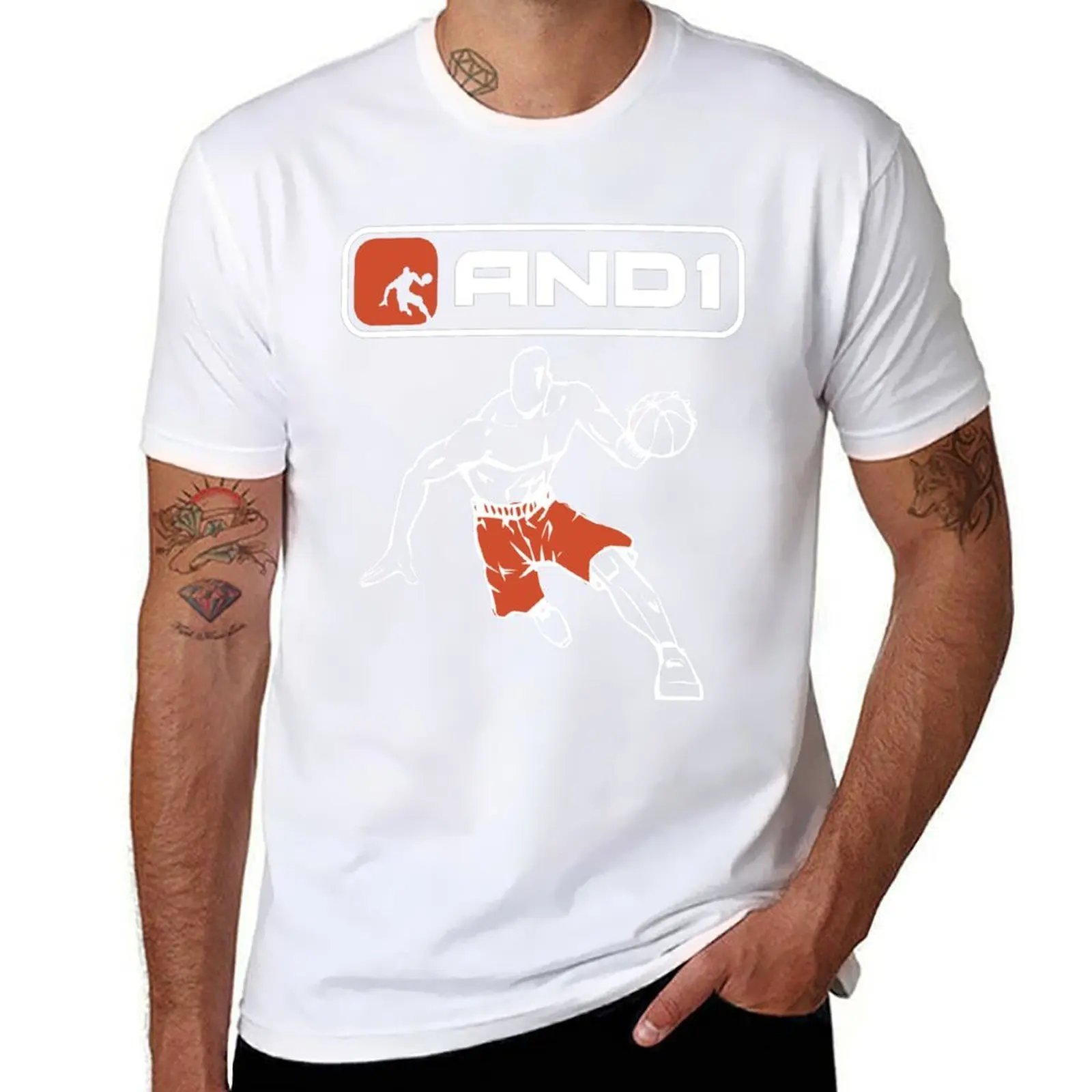 

and1 T-Shirt man t shirt heavy cotton t shirt personalised T-Shirt