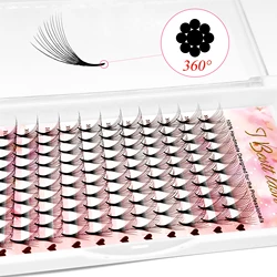 Tbestt Russia Volume Eyelash Extension Premade Fans Volume Eyelash Extensions Pointy Base Eyelash False Promade Eyelash