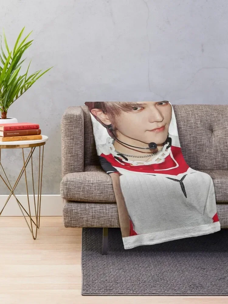 Lee Taeyong Throw Blanket Flannel Fabric wednesday christmas decoration Furry Blankets