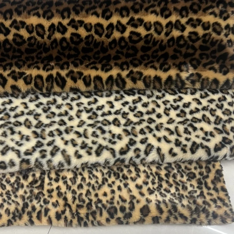 

Высококачественная имитация леопардового принта, ткань под мех животных, для ковров, диванов, сумок, подушек, декоративных элементов, домашнего текстиля, DIY-поделок