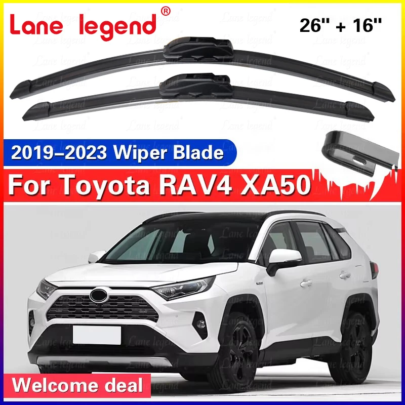 

Car Front Windshield Wiper Blades Wipers for For Toyota RAV4 XA50 2019 - 2023 Accessories Window Cutter Brushes RAV 4 50 2020