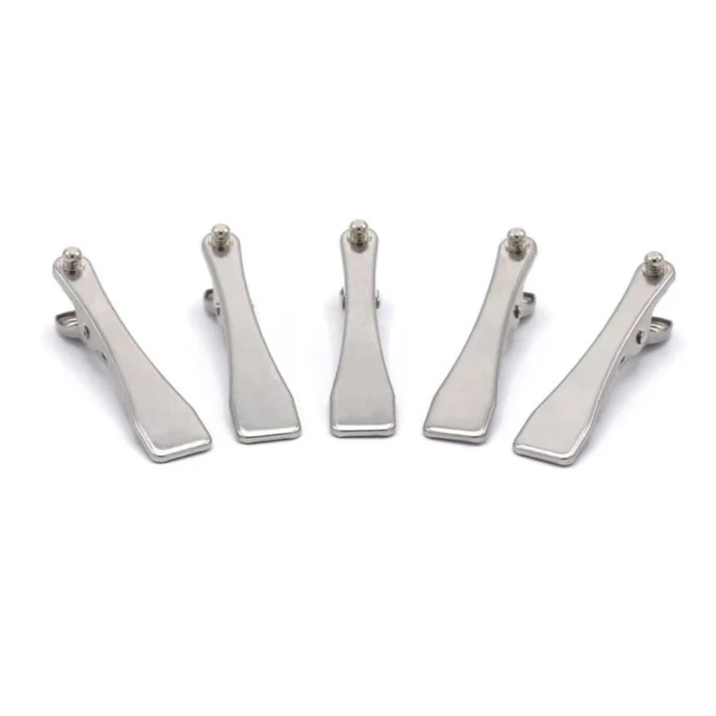 Fortune Universal Reusable Dual-functional Nickel Plated Conversion Electrode Clip Big Sizes Consumable Veterinary fast shipping