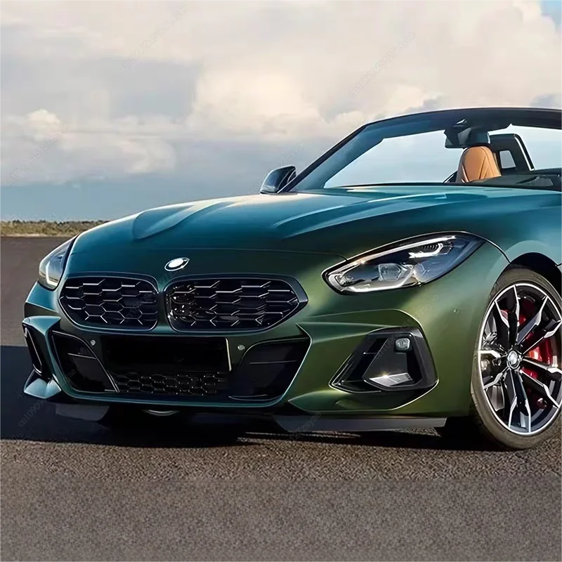 

All Black Meteor Car Front Bumper Kidney Grill Grilles For BMW Z4 G29 20i 30i M40i 2019-2026 ABS Gloss Black Bodykits Tuning