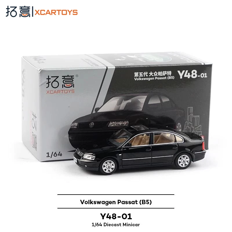 

XCARTOYS Y48-01 Fifth Generation Volkswagen Passat - Black Alloy Car Model Toy