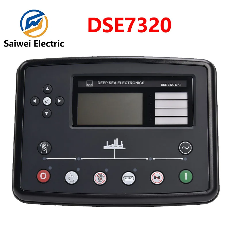 Original Deep Sea DSE7320 MKII Diesel Generator Controller Panel LCD Display Auto Start Remote Cntrol Module Board Genset Parts