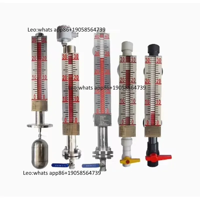 High Pressure Type pp Magnetic Float Level Indicator/gauge/ Sensor Flap Waterfule Oil Fuel Level Measuring Instrument Meterl