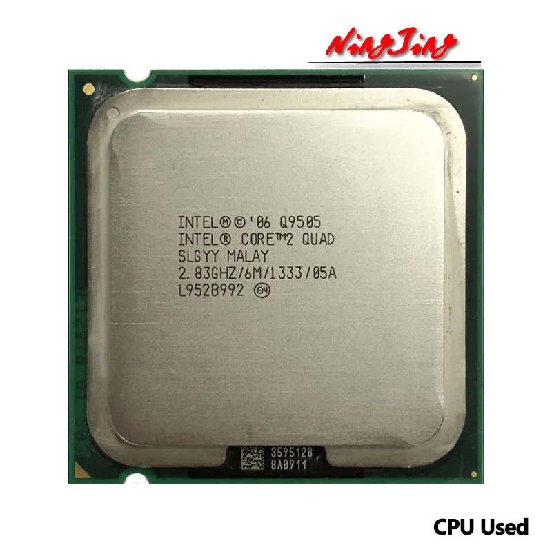 Intel Core 2 Quad Q9505 2.8 جيجا هرتز مستعمل رباعي النواة رباعي الخيوط 6M 95W LGA 775