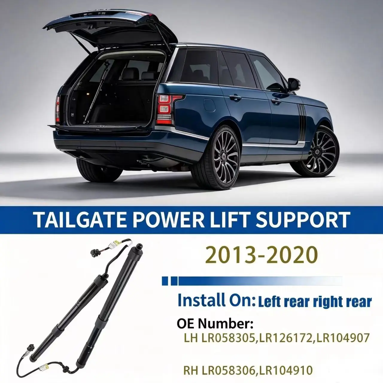 Power Hatch Lift Support For Land Rover Range L405 Vogue 2012 2013-2016 Electric Tailgate Gas Struts LR058305 LR126172 LR104907