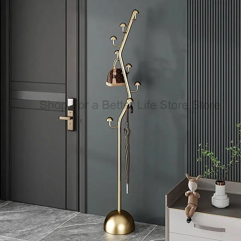 

Holder Wall Hats Coat Corner Clothes Stand Clothing Hanger Standing Organizer Clothes Bedroom Rack De Ropa Hallway Furniture