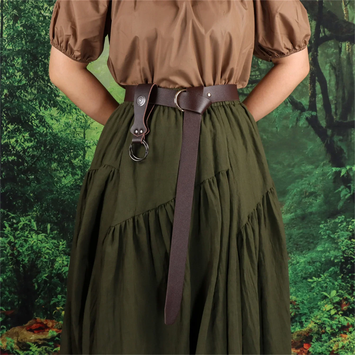 القرون الوسطى تنورة كليب عصر النهضة دور اللعب حزام الملحقات هالوين الرجعية حزام المشي لمسافات طويلة تنورة كليب مجموعة تأثيري حزام