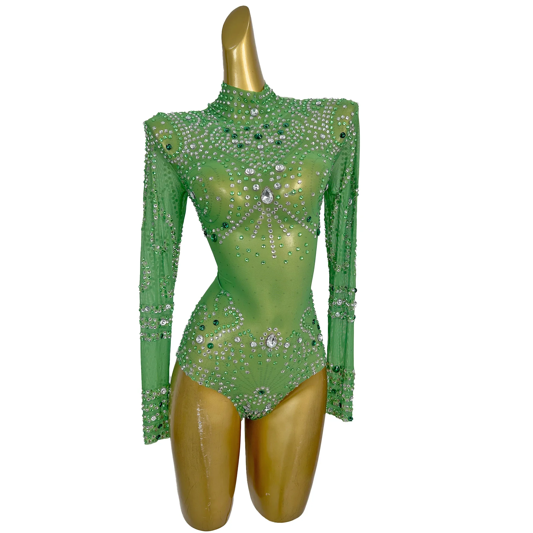 

Сексуальные прозрачные боди со стразами, женские комбинезоны для стриптиза, праздничный наряд, трико для воздушных танцев, клубное шоу, комбинезоны для выступлений на сцене