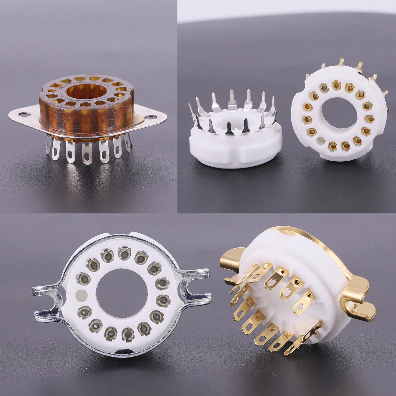 1PC 14Pin Tube Socket Photomultiplier tube E678-14C R194A GDB-28 GDB-23 Tube Socket Vintage Audio HIFI