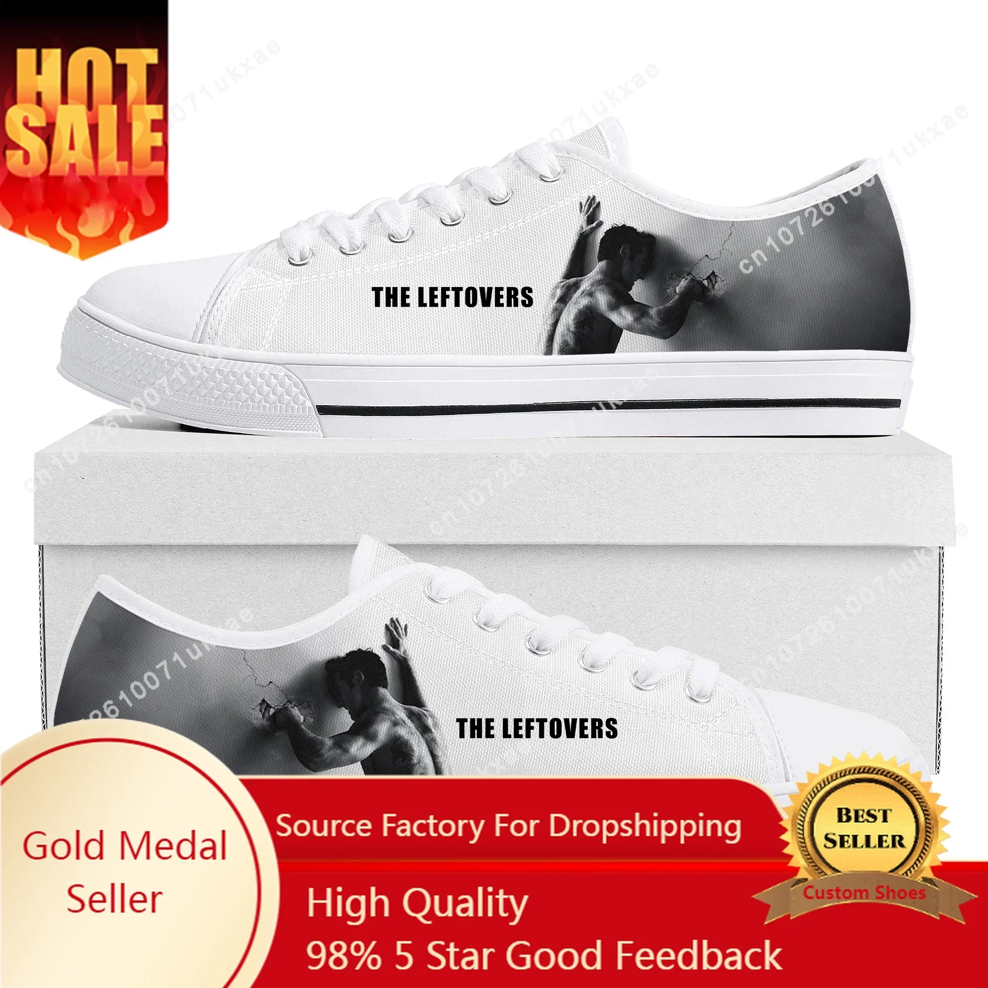 

The Leftovers Low Top Sneakers Mens Womens Teenager High Quality Kevin Garvey Canvas Sneaker couple Casual Shoes Custom Shoe