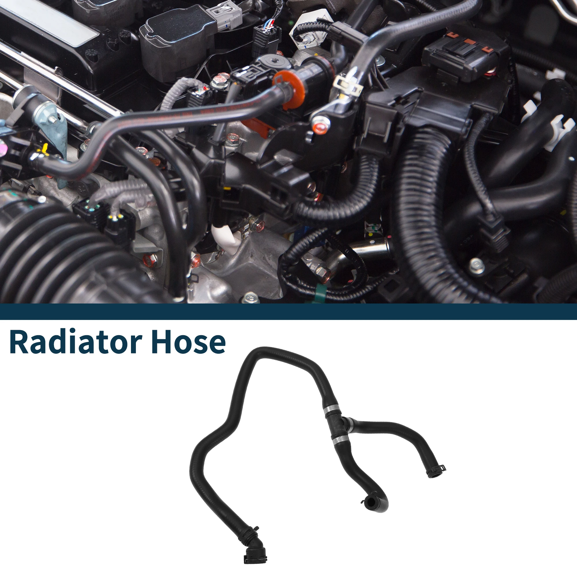 

UXCELL Radiator Hose Heating Water Pipe for Ford Escape SE No.CV6Z18N344A Rubber 1 Pc