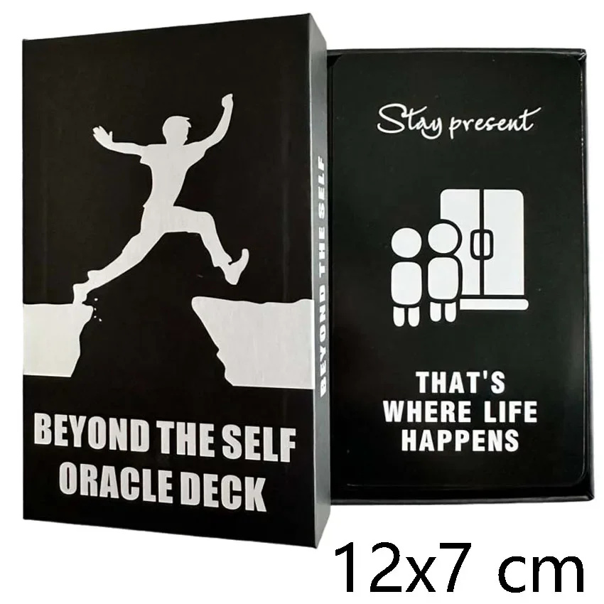 Beyond The Self Oracle Cover Box, Deck Card Games, 12x7 cm