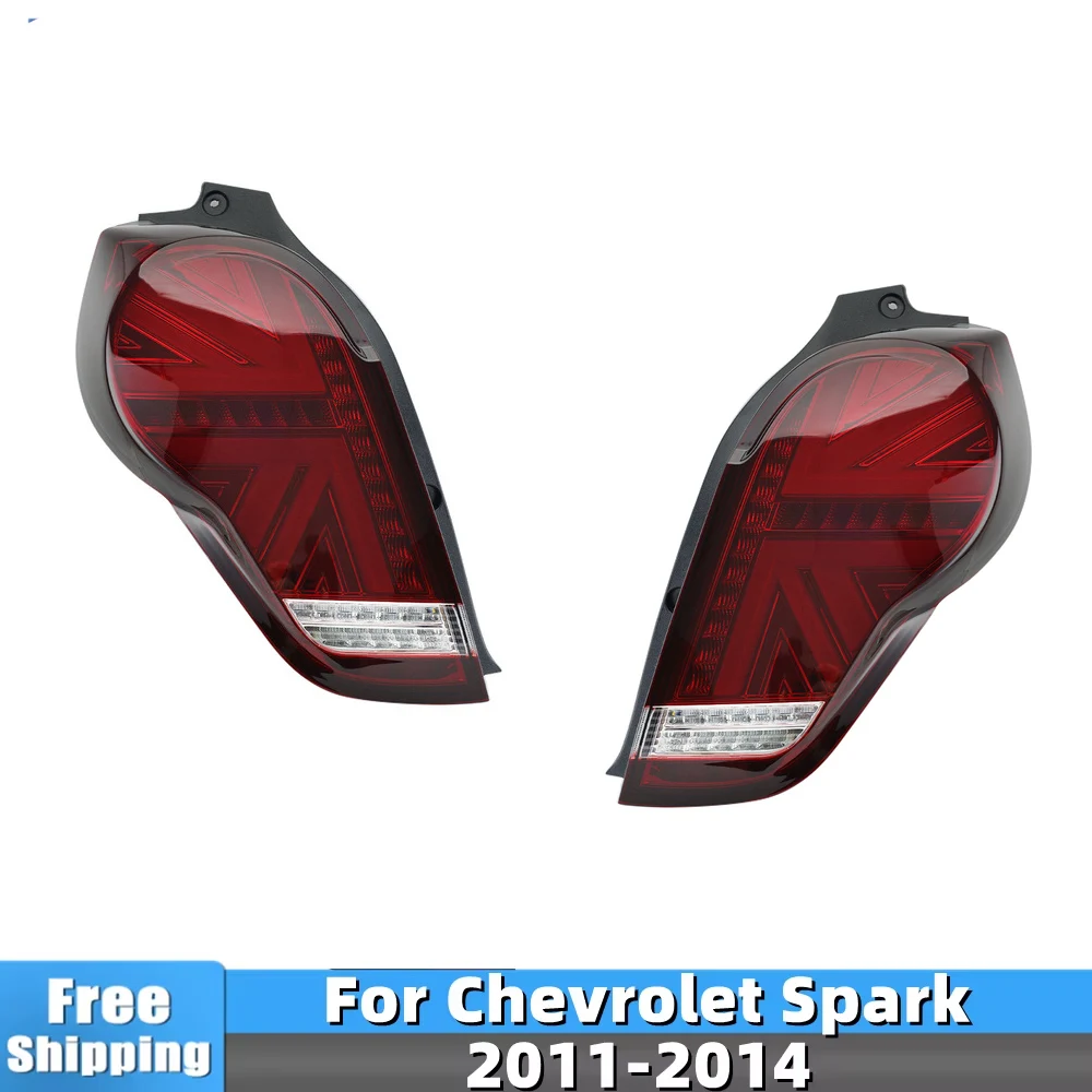 

1 пара, задние фонари для Chevrolet Spark 2011 2012 2013 2014