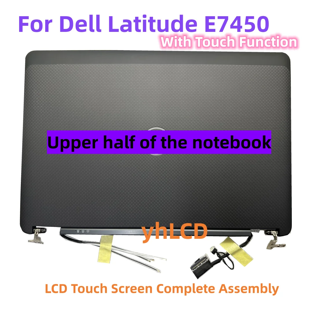 For Dell Latitude E7450 whole assembly LCD Display with touch PN 0VR9H2 / LP140WF2 Replacement
