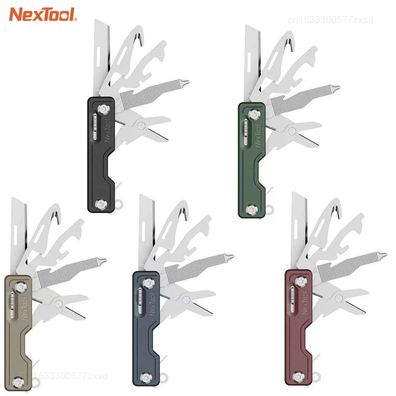 Youpin Nextool Multifunctional Knife Outdoor Survival Tool Mini Portable Folding Knife Phone Holder Opener Small Knife Pliers