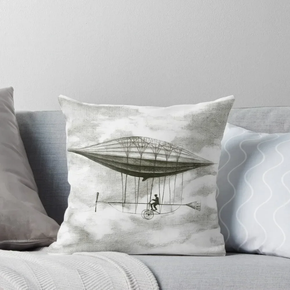 

pasenger airship Throw Pillow Cushion Child Decorative Pillow Covers For Sofa Marble Cushion Cover pillow