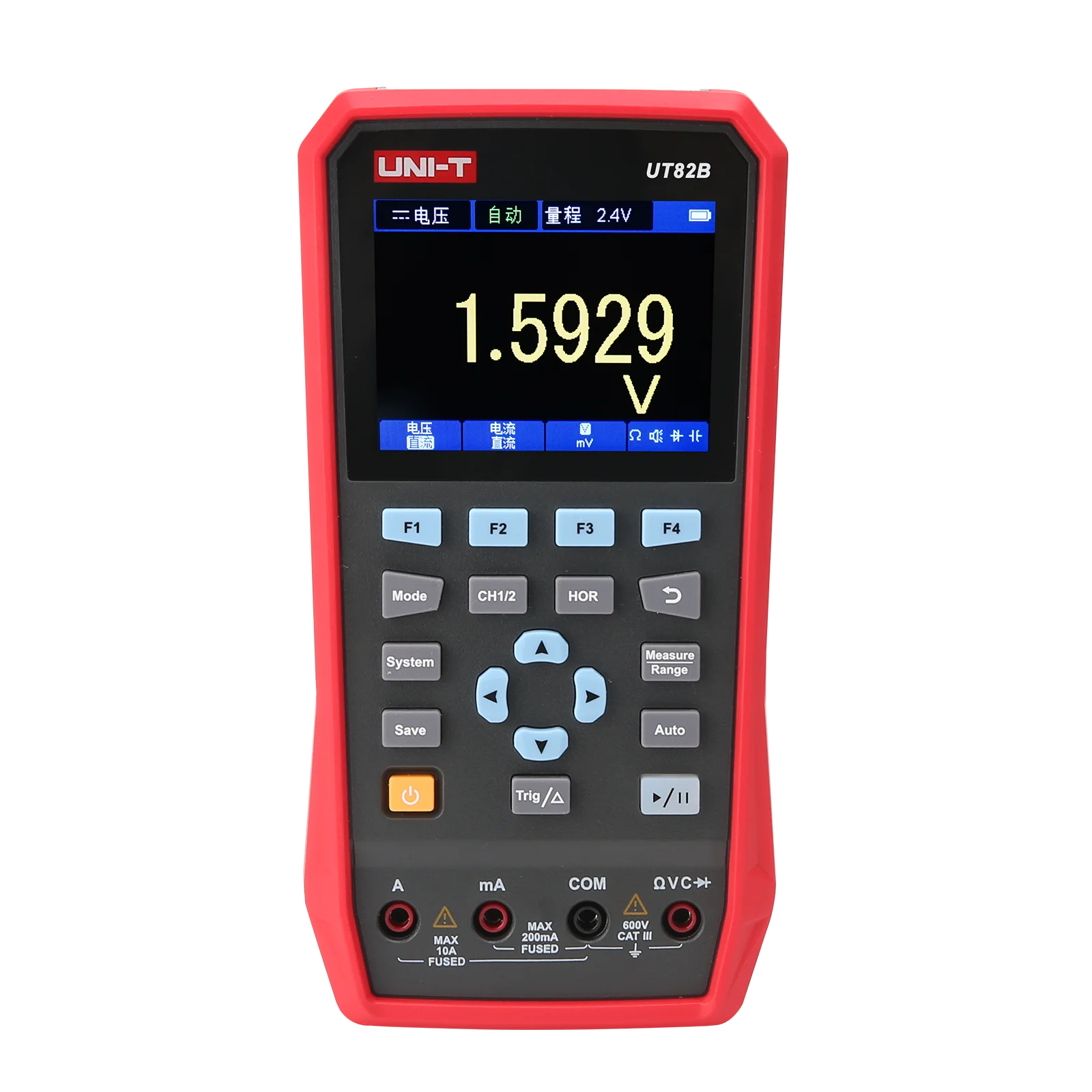 UT82B 2-in-1 Digital Multimeter Oscilloscope Integrated Design  Generator for Electronic Maintenance Lab Testing
