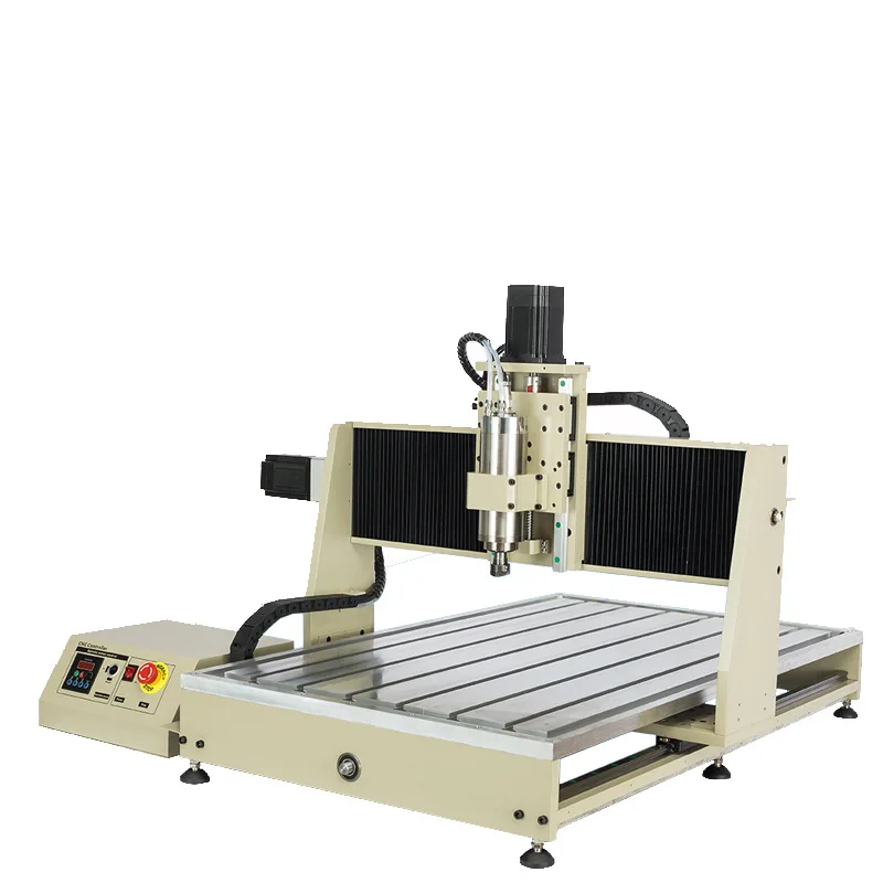 Factory Direct 2026 Square rail 6090 engraving machine Small numerical control engraving machine Aluminum plate stone lettering