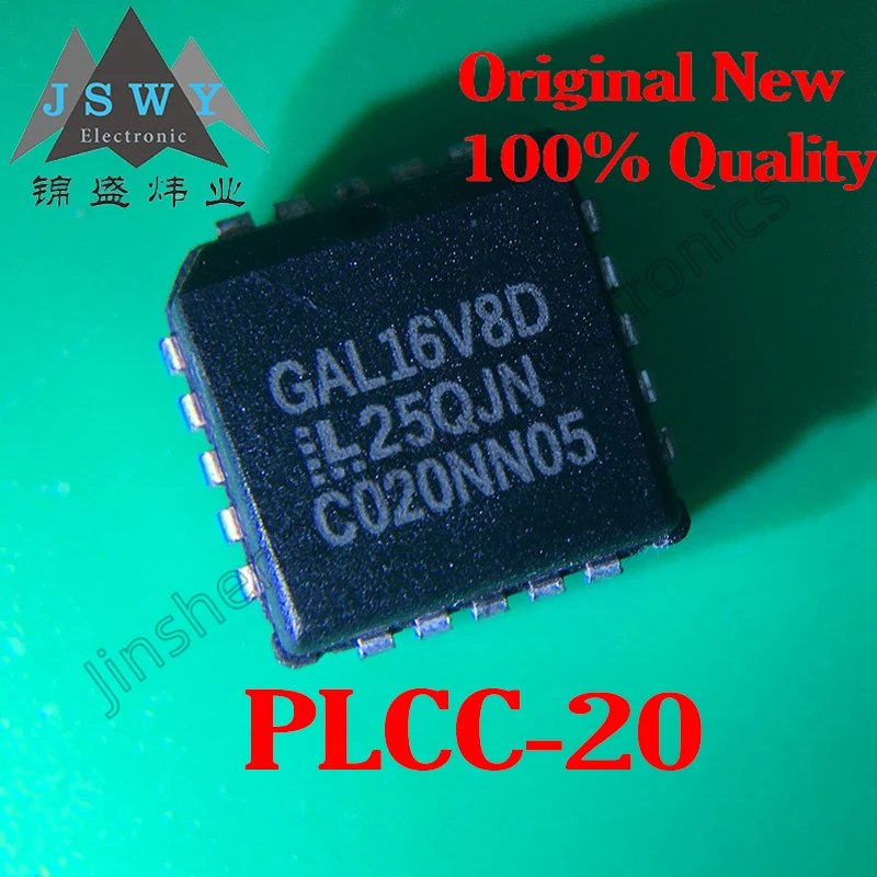 

(1/10pcs) GAL16V8D-25QJN GAL16V8D PLCC20/SPLD/Logic Chip/Brand new original stock/Fast delivery/Electronic original