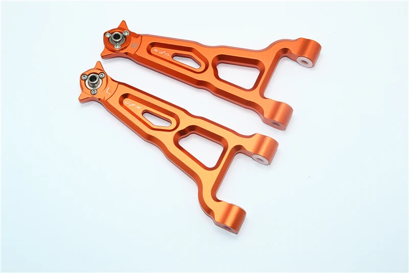 Ammortizzatori posteriori a forma di L in alluminio GPM 170mm per LOSI 1/6 Super Baja Rey 1.0 2.0 - Parte di aggiornamento da corsa LOS05021