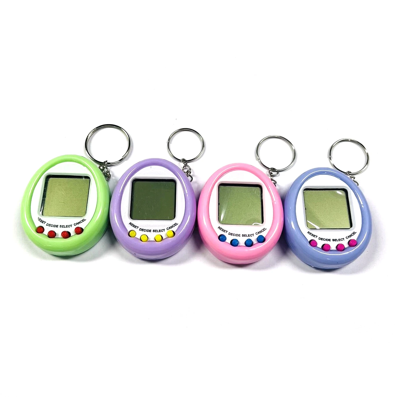 1PCS 90S Nostalgic Tamagotchi Electronic Pets Macaron Color Surprise Egg Capsule Egg Ball Model Puppets Toys For Kids Children