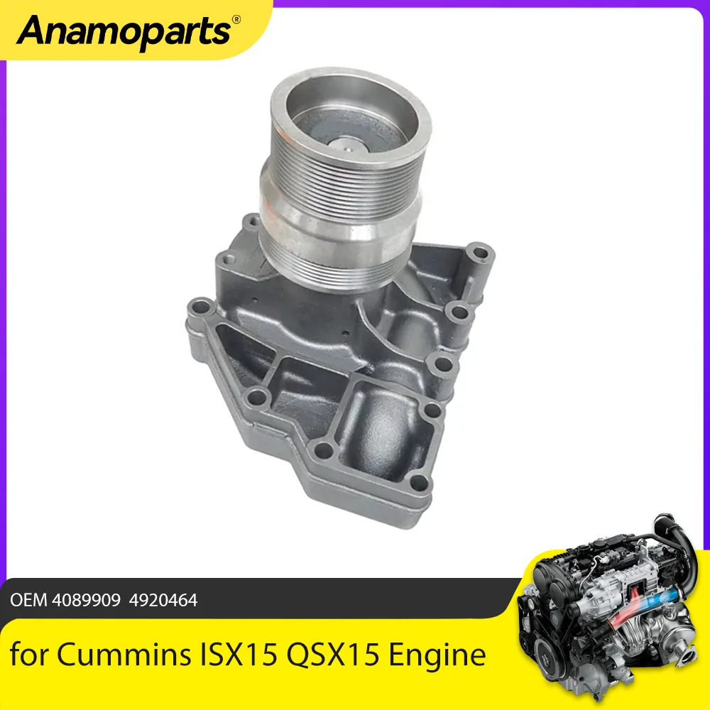 Engine Parts Water Pump 4920464 4089909 for Cummins ISX15 QSX15 Engine