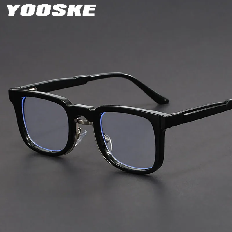 2024 Hip Hop Style Sun Glasses Personality Fashion Sunscreen Goggles Square Steampunk Sunglasses Men Women  UV400