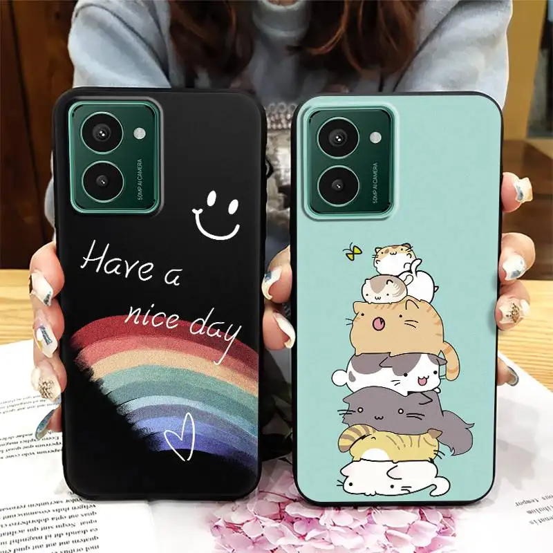 Silicone Anti-knock Phone Case For Nokia HMD Pulse/PulsePlus/Pulse Pro Back Cover TPU Waterproof Cartoon Dirt-resistant