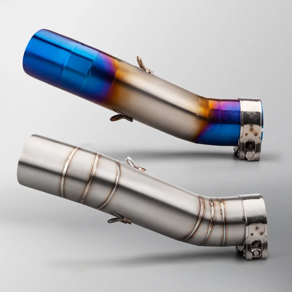 CBR500 CBR500F CB500X CB500F Connector Tube Mid Middle Link Pipe Slip on 370mm Muffler Exhaust System 2016-2020