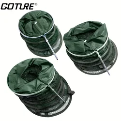 Goture Cesta de pesca plegable – Aro aluminio boca reforzada