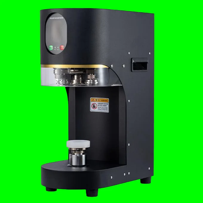 Manufacturer Supply High Quality Automatic PET Plastic Can Sealer Cup Sealing Machine Gear Engine for Coffee Juice Tea Milk Beer