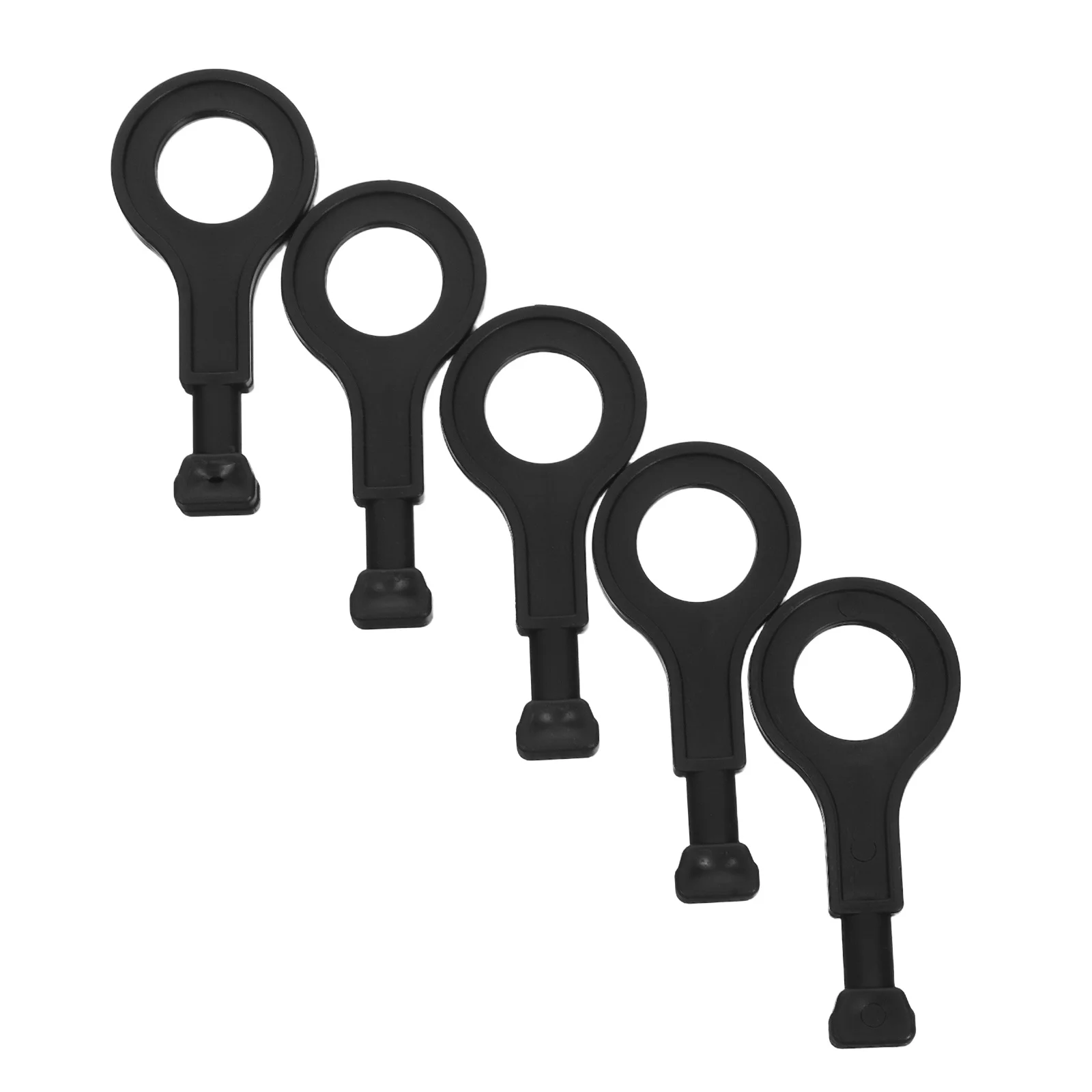 5個入り マウスボックスキー：害虫駆除ステーション用プラスチック製交換用アクセスツール 屋内外使用 ベイトステーションオープナーキー