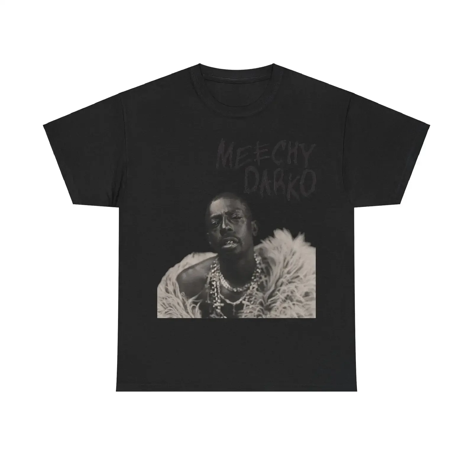 Meechy Darko T Shirt Flatbush Zombies Merch vintage Washed Unisex Slightly Stylish Versatile Stretched Casual homme graphic