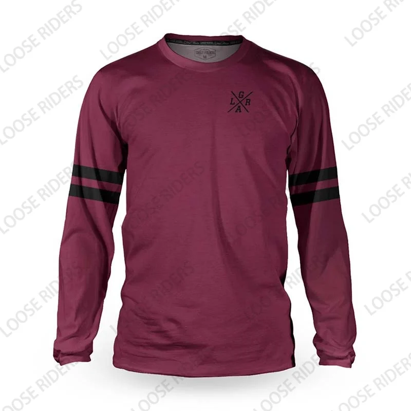 2025 Loose Rider Jersey BMX Mountain Bike Long Sleeve Shirt DH Motocross Endurance Sweatshirt Outdoor Downhill Cycling T-shirt