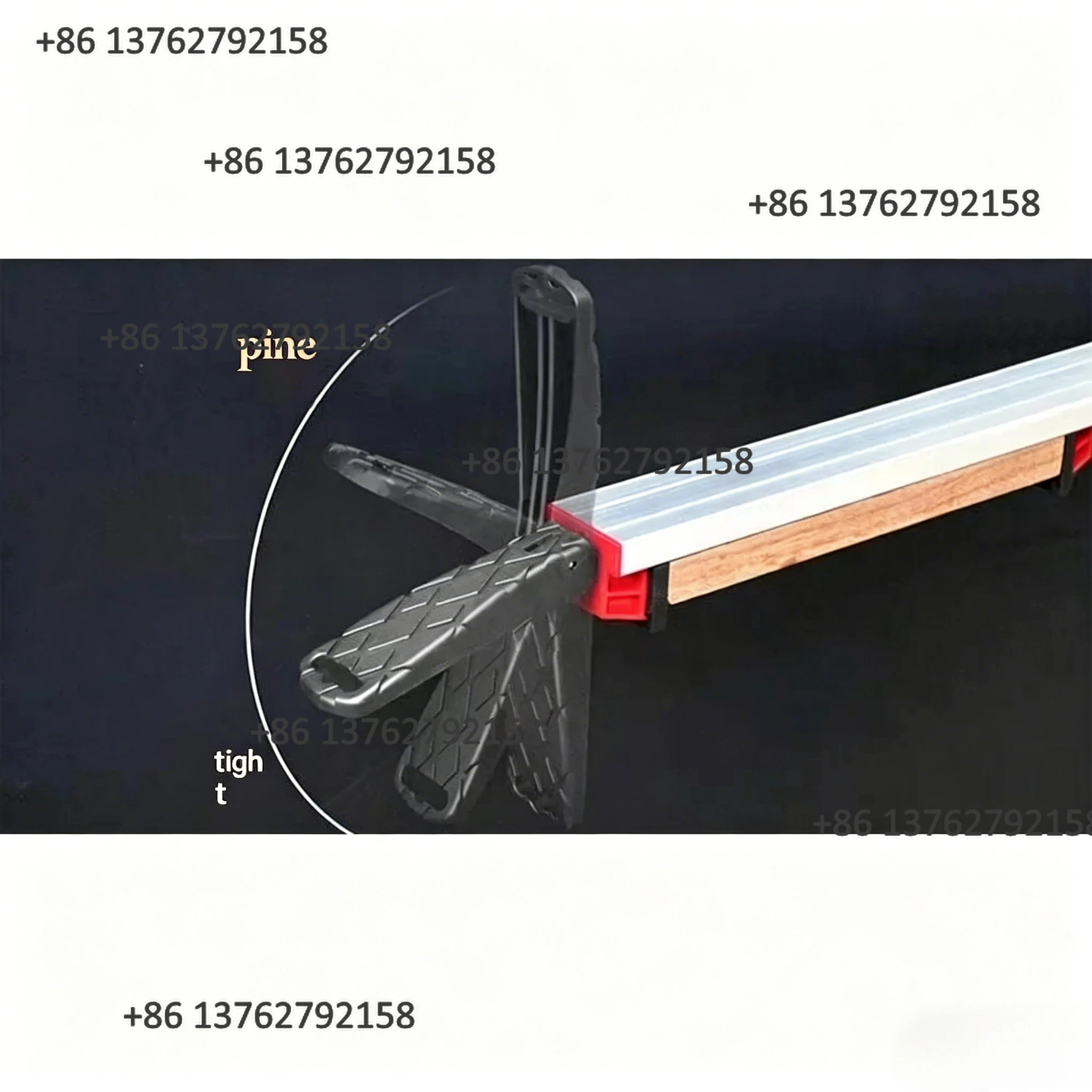 Woodworking Straight Edge Clamp Wood Board Fixing Fixture Flip Saw Circular Saw Cutting Guide Ruler Wood Cutting Auxiliary Tool