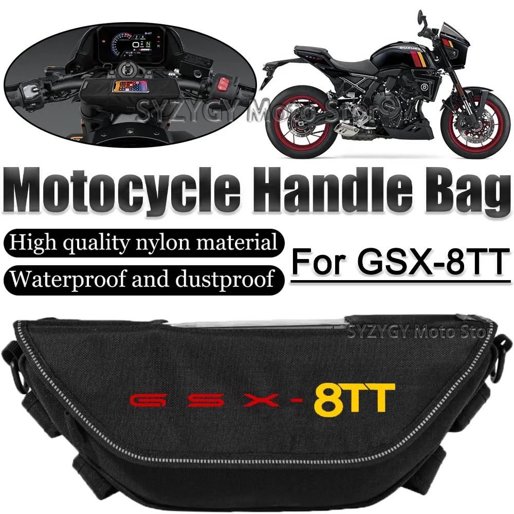 

For GSX 8TT gsx 8tt Motorcycle handlebar bag rider bag waterproof and dustproof motorcycle bag riding bag