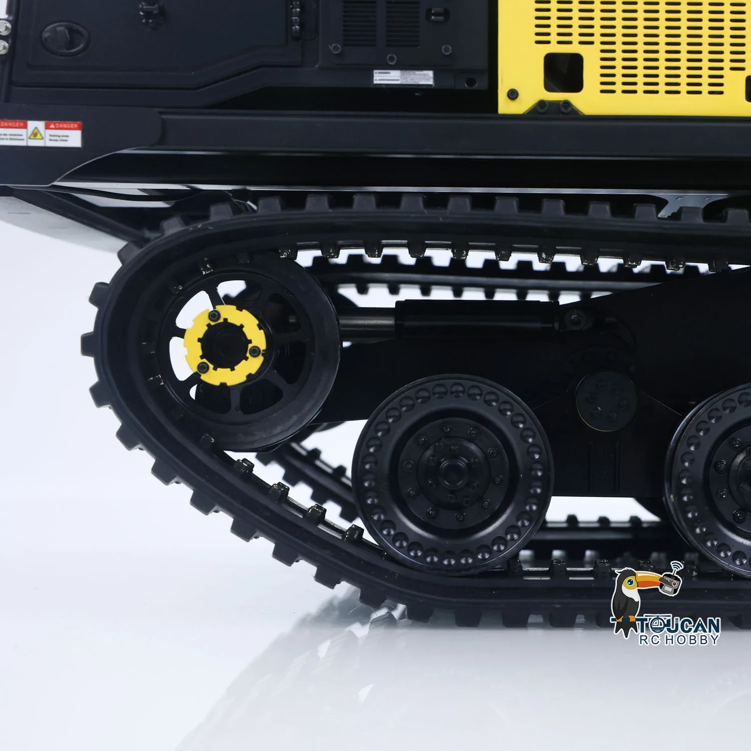 1/14 T14R Ulepszony Super Frog Panther Zdalnie Sterowany Hydrauliczny Gąsienicowy Wywrotka RC Metalowy Gąsienicowy Wywrotka Radiowa Frsky X14