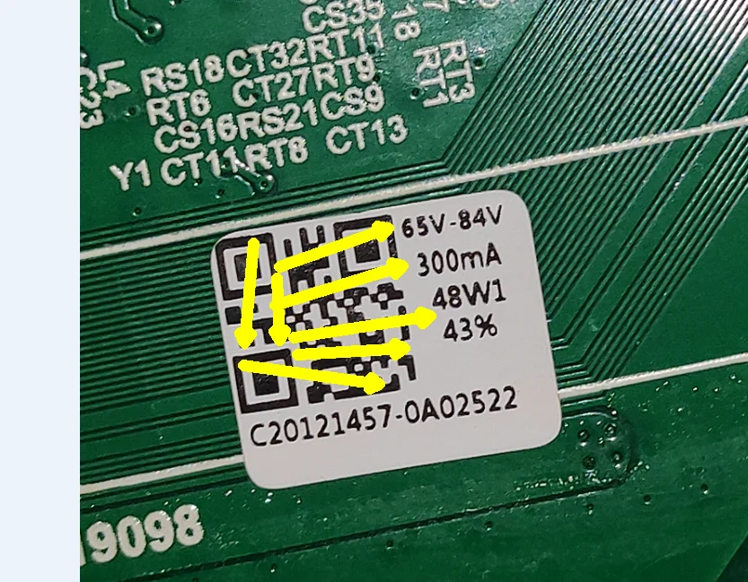 Darmowa dostawa! Nowy! TP.MS3663T.PB757 trzy-w-jednym telewizorze płyta główna 65 -- 84v 300ma rthd32t2sk
