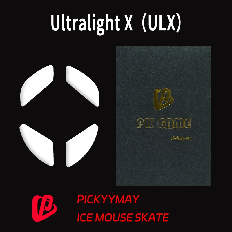 

PICKYYMAY High Quality PTFE ICE Mouse Skate Universal Model Replacement Set For Ultralight X ULX