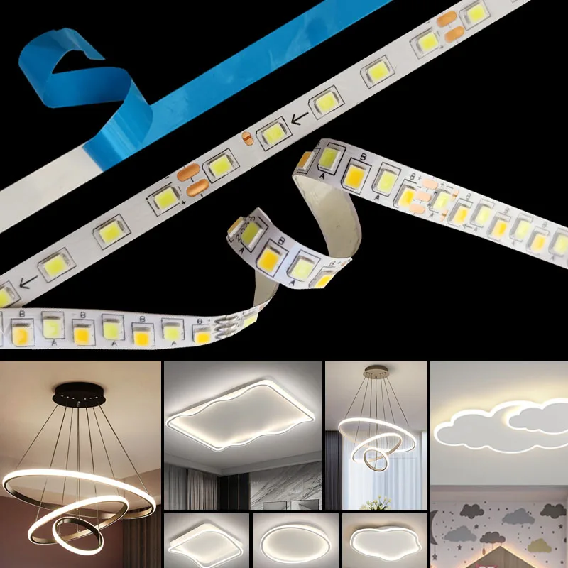 12V Lage Voltage Chip Led Lamp Met 24V Blote Boord Garderobe Doos Zelfklevende Zachte Decoratieve lineaire Licht Strip