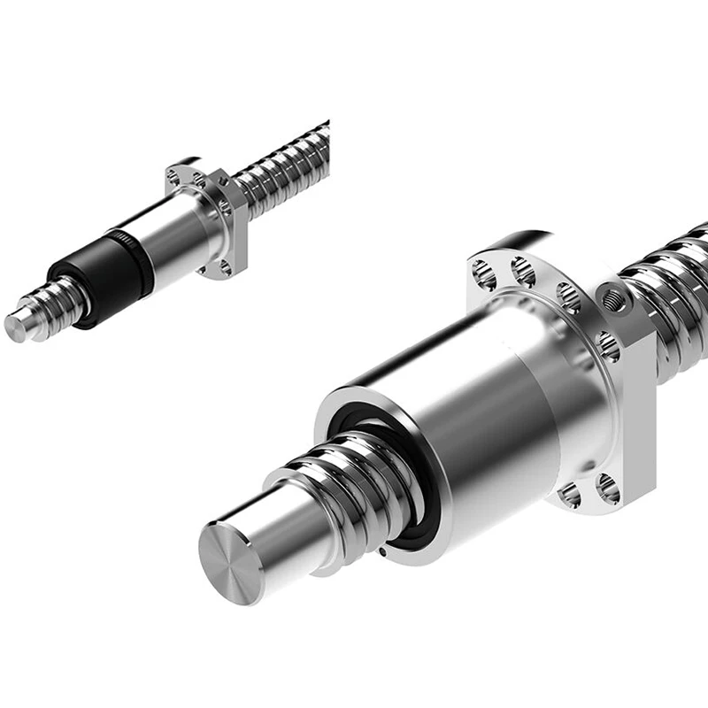 

R151224013 FEM-E-S 25X10RX3-4 Single Flange Ball Screw Nut For CNC Machine Linear Motion System