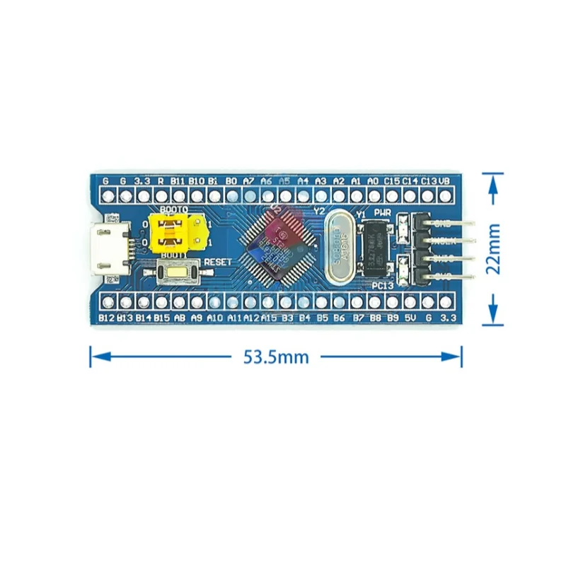 Carte système STM32F103C8T6/C6T6, micro-ordinateur monopuce, carte centrale, ARM STM32