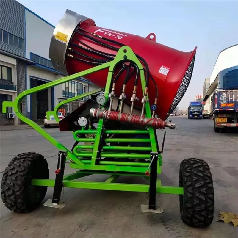 ماكينة ثلج صناعية صغيرة بتصميم جديد لعام 2023 لمنتجع التزلج