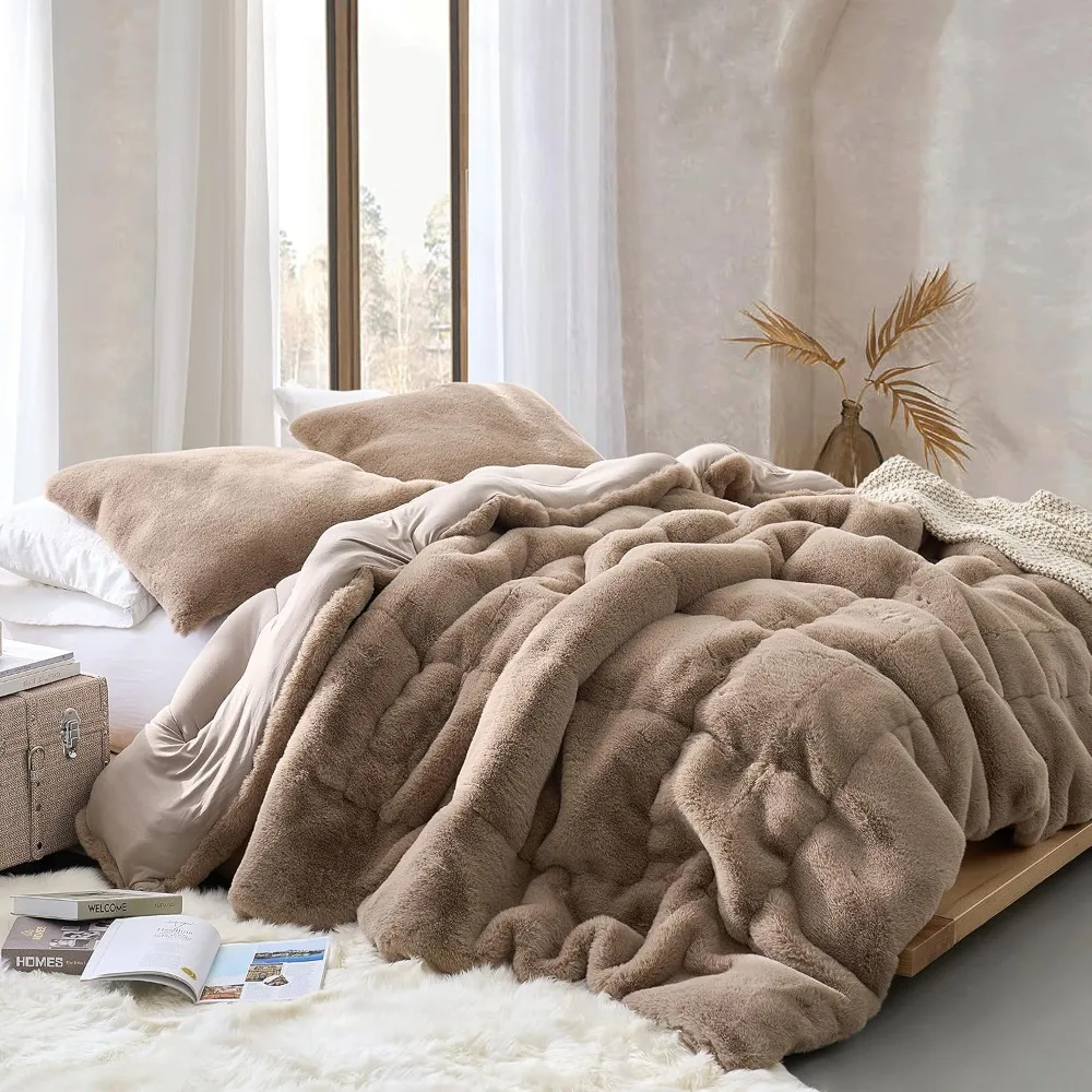 

Chunky Bunny Yoga - Coma Inducer® Oversized King Comforter - Cobblestone