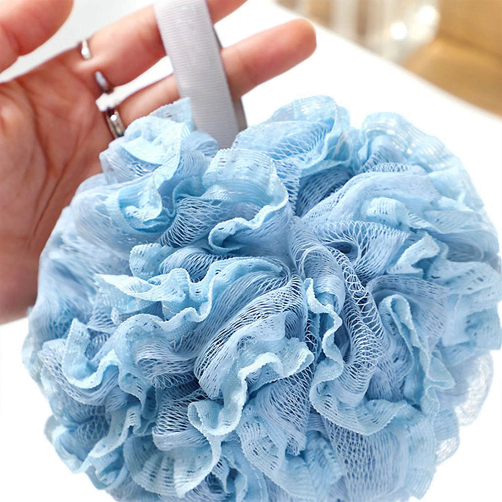 

1Set Bathing Ball Lace Shower Brush Adorable Design Dead Skin Remover Body Scrubber Soft Foam Massage Relax Bath Accessories